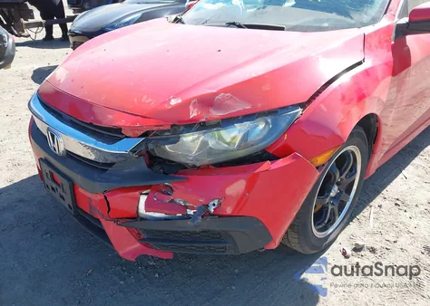 2016 Honda Civic Lx из США, поврежденный, VIN 2HGFC2F51GH536799